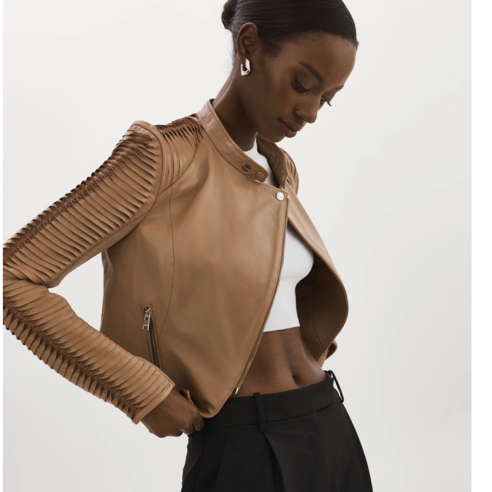 LAMARQUE AZRA Leather Jacket | Size M